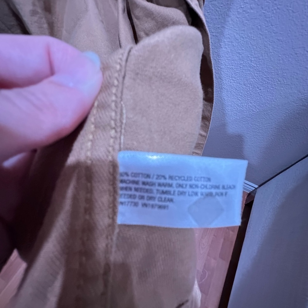 Goodfellow & Co tan work shirt. Country side, Urban, utility, Americana - Picture 10 of 10